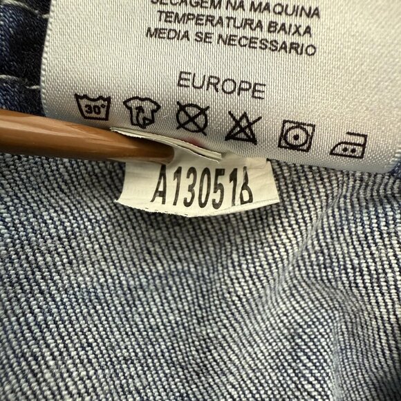 Miss Me Jeans Womens 34 Blue Mid Rise Easy Boot Boho Embroidered Dreamcatcher - Picture 12 of 13